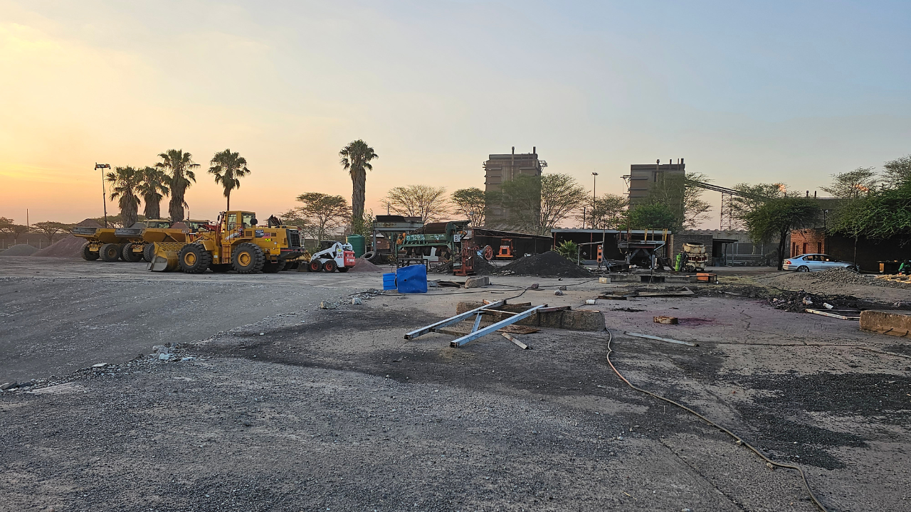 Brits Wash Plant Construction
