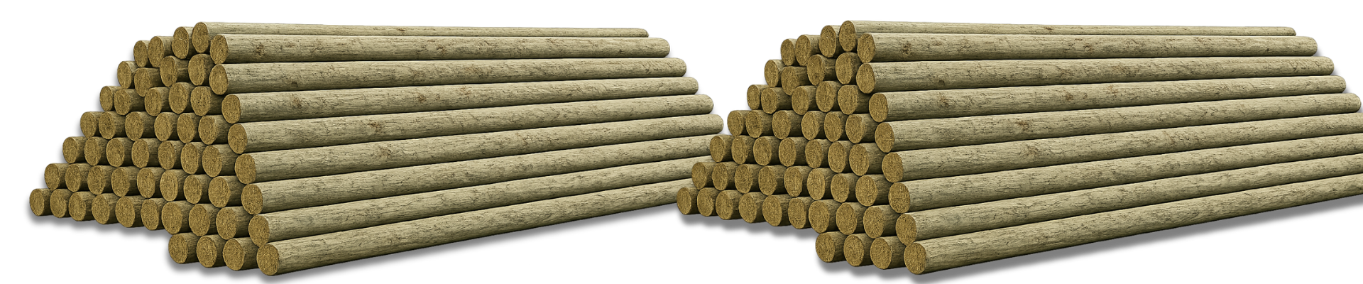 HWJ Timbers Wooden Poles